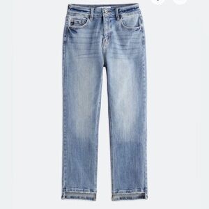 EUC Kan Can Angie High Rise Straight Leg Jean